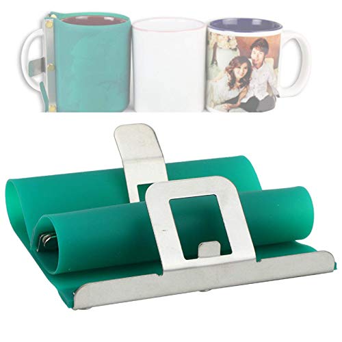 3D Sublimatie Siliconen Mug Wrap Transfer Sublimatie Siliconen Mug Wrap Mug Mold 12oz Cup Clamp Fixture voor het afdrukken Mugs