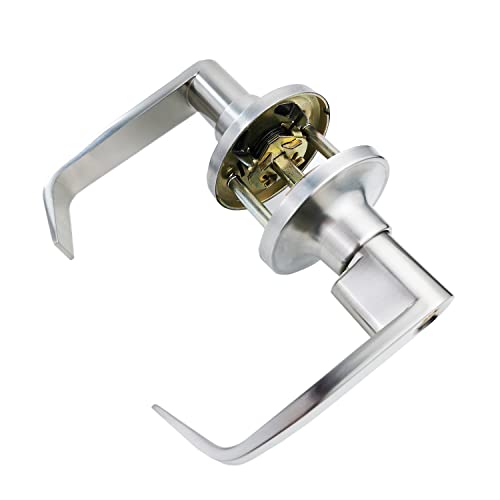 Renovatiekit, badkamerdeursloten Toiletdeur slot Set, deur past, zinklegering deur handgrepen met sleutels, Privacy deursloten