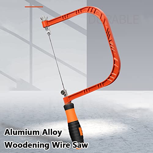 Coping Saw, Staaldraadzaag Fret Saw Mini Draagzaag voor hout, plastic, karton, sieraden 5