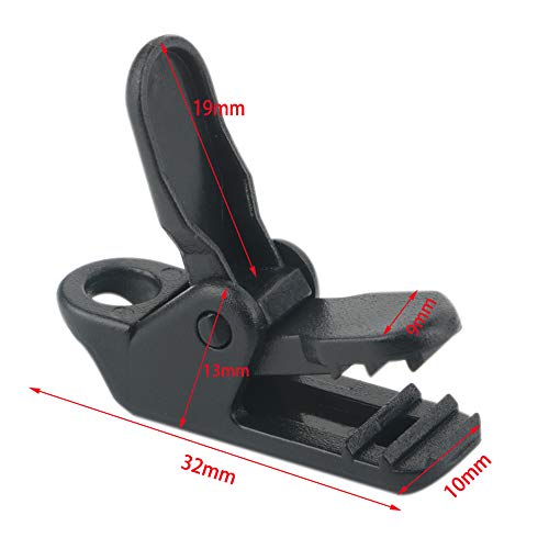 Tent Clips set dekbed Clips kleine klem Dekbedhouder Clips Zeilklemmen Clips, 50 stuks Winddichte voortent Clips Clips Klem Clips Klem Klem Clips Plastic Crocodile Clip voor Outdoor 3