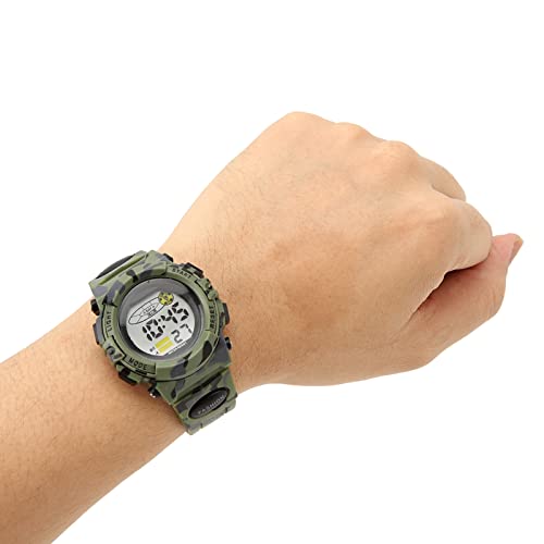 Sport horloge voor mannen, digitale sport horloge waterdichte Noctillucent Chronograph horloge voor mannen student geschenk Outdoor Camouflage kleur