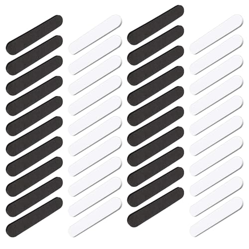 40 st. Hoedgrootte reductoren, Zelfklevende hoed invoegt EVA schuim hoed maat tape zwart en wit hoed maat tape cap sweatband 11 * 2cm vilt cap maat reducer tape voor mannen en vrouwen