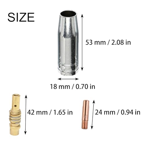 14st Lasaccessoires, Lasertoebehoren kit, Draagdelenset, Laspistolen, Lasapparatuur voor MIG MB15AK