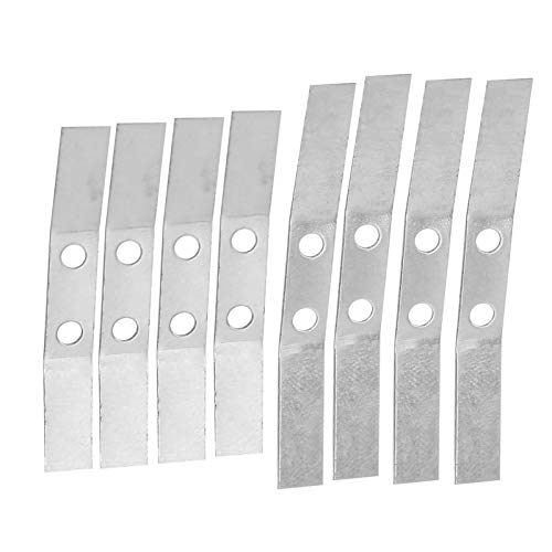 RC Car Leaf Spring, 8 stuks Steel Rear Axleaf Spring RC Car Accessory Kit Compatibel met WPL D12 1/10 RC Truck 5