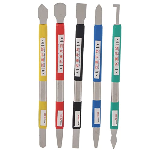5Pcs CPU lijm Nieuwsgierig mes, laptop spudger Pry Tool Demonteren Verwijderen Glas achterzijde opening handgereedschap