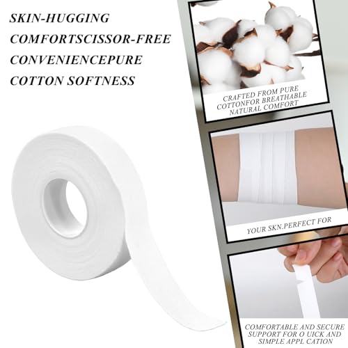 2 Rolls Sport Band, Kinesiologie Band 1,5cm x 10m, Kinesiologie Sport Band, Sport Band, Kleefsport Band, Kinesiologie Band, Huidvriendelijk, Waterdicht 4