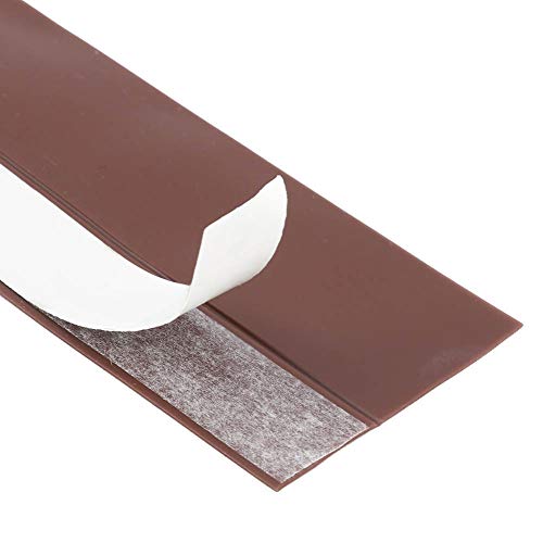 Afdichtingsstrip 5M 45mm voor deuren en ramen - Wind- en stofpreventie - Siliconenrubber voor kasten (Brown) 5