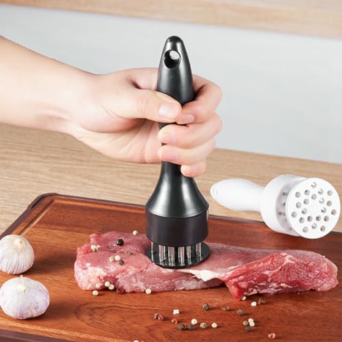 Zee Zwart 21 Naald los vlees Naald Tenderizer Steak Tool voor rundvlees varkensvlees Veal pluimvee Keuken Vlees Tenderizer Tool 5