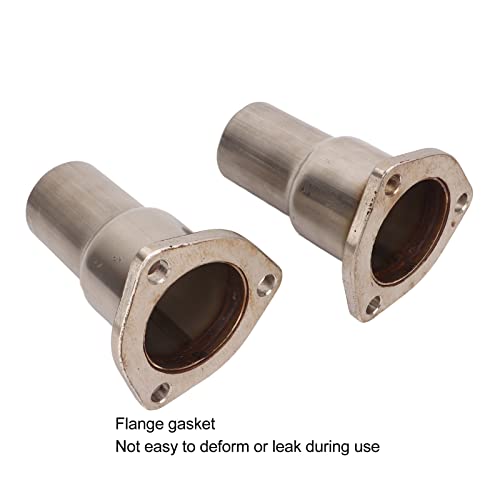 3 Bolt Uitlaat reducer, kopstuk Reducer Verzamelaar Uitlaatpijp Adapter Flange Reducer Kit Uitlaatsystemen Accessoires Staal voor auto's 3