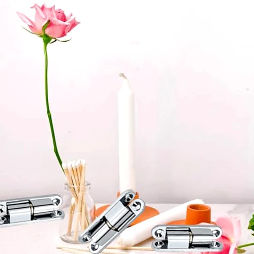 6 Stuks Room Door Deur Tie, Opvouwbare Blunt Scharnieren, Verdikking Hardware Deur Scharnieren, Deur Scharnier Op Strap Deur Band Kleine Vlag Scharnieren, voor Kasten, Ramen, Deuren 5