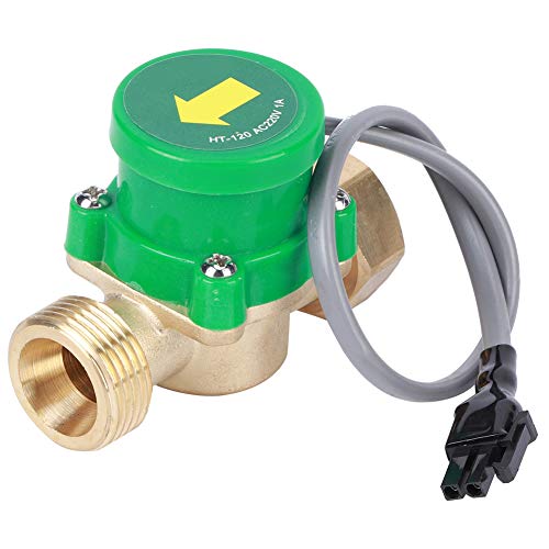 HT-120 220v 3/4" Threaded 60W Waterpompstroomsensor Elektronische druk automatische schakelaar voor douche Lage waterdruk Zonnewaterverwarmer Watercirculatie 3