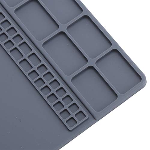 Elektronische reparatie mat werkmat Rubber Mat non-slip Horloge reparatie Tabelblok Solder Mat Siliconen Werkmat Onderhoud Accessoires voor Reparatie Elektronica Mat 4