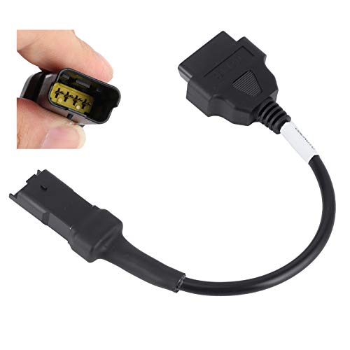 OBD2 Kenmerkende Cord, 4 Pin naar OBD2 Kenmerkende Adapter Kabel, Geschikt voor Multistrada 1200 Diavel Panigale 1199 696 Hypermotard 4