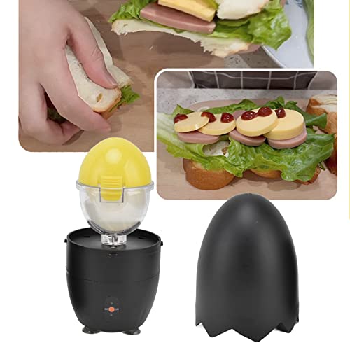 Elektrische Egg Scrambler, Golden Egg Shaker Whisk Egg Spinner Eggs Yolk Mixer Golden Egg Maker voor keuken koken Gadgets Tool, 100-240V(EU) 3