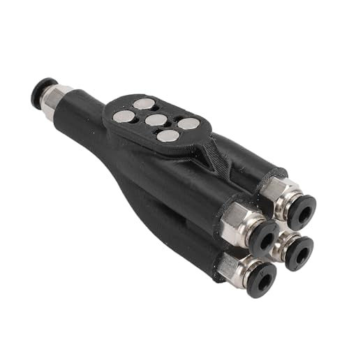 4-in-1 Pijpuitbreiding Port 3D Printer Adapter met 4 Power Modules voor P1S P1P, AMS Tube Connector PTFE Materiaal Conveyor Tube voor 3D Printer