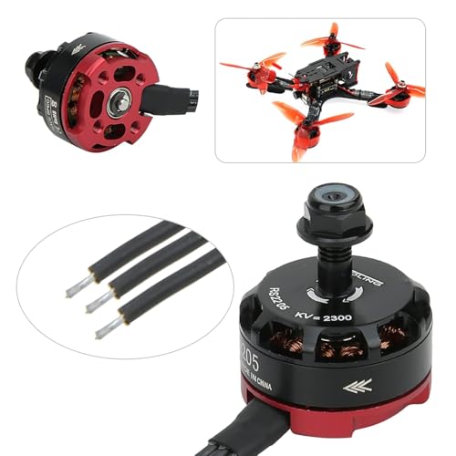 Sea 2Pcs RC RS2205 2205 2300KV CCW Borstelloze motor voor 2-6S 20A/30A/40A ESC FPV RC QAV250 X210 dronemulticopter 5