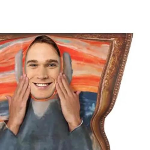 Murals Cosplay Scream Outfit Grappig Art Kostuum Prop Scream Mural Cosplay Cosplay Art Kostuum voor Party 4