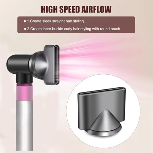 Styling mondstuk en adapter voor Dyson voor Airwrap Styler, bevestiging voor Airwrap Styler om te zetten in een haardroger 4