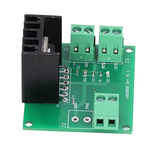 DC Motor Drive Module, DC Motor Drive Module LMD18200T PWM Snelheidscontrole Motor bestuurbord 4.5-5,5V, Motor Drive System 3