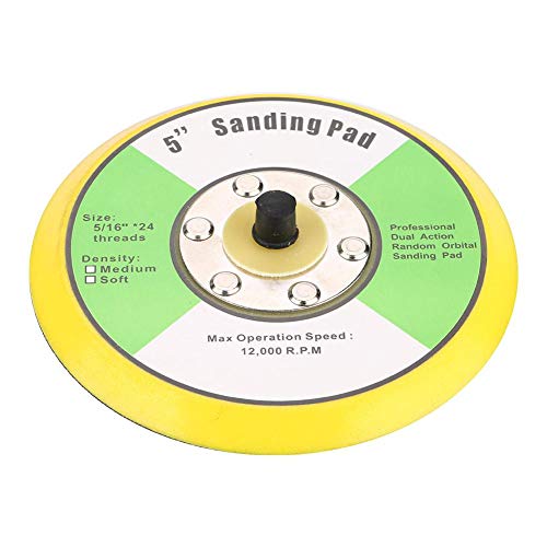 Polijstpad voor schuurschijven 100/125 mm met M8 (5 inch) draad