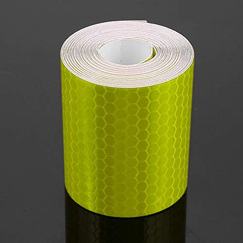 Reflecterende Tape Sticker, 5cm x 3m Veiligheid Zelfklevende Reflecterende Tape, Universal Safety Reflective Warning Lights Sticker, voor Fiets en Auto 4