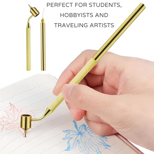 Fluid Writer Pen, 2 stuks, 0.5mm/0,7 mm, Fine Line Paint Set voor reparatie, scratches, artistieke lettertypen, schilderen, schrijven, fijne lijn schilderen 5