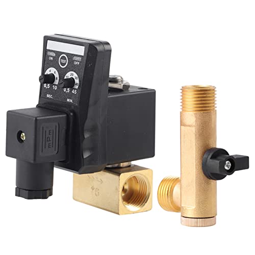 Drain Valve G1/2 DN15 Automatic Electronic Drain Valve for Condensate Management of Air Compressor (AC 230V) 5