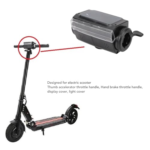Duimgashendelset, Gaspedaalhandgreep met Displaypanel en Lampafdekking voor S1 S3 8 Inch Elektrische Scooter 3
