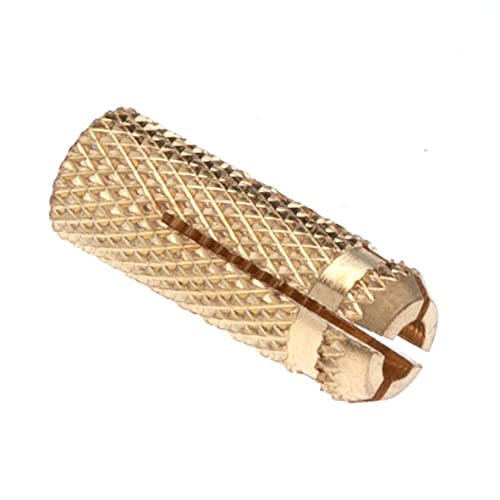 M6 Fischer Messing Plug Messing Drop in Ankers Drop in Ankers Messing voor het verankeren in betonnen metselstenen, natuurlijke harde stenen (Pack van 10) 3