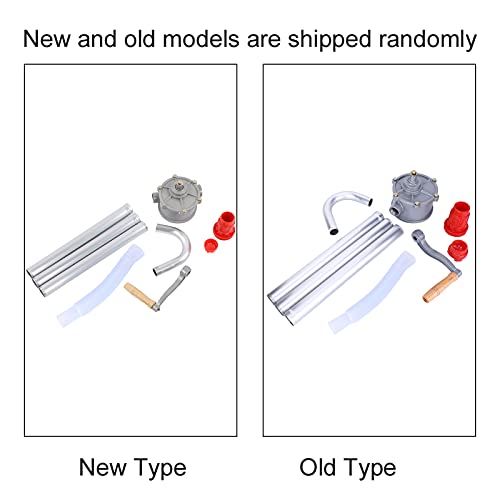 Drumpomp, looppomp Handkruk 200L voor benzinebrandstof 4