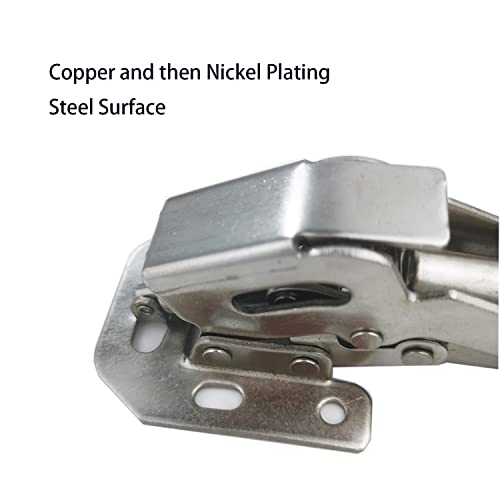 2 stuks 90° Zachte sluiting Scharnieren Keukenkast Deur Scharnieren, Hydraulische Kabinet Deur Scharnieren 3