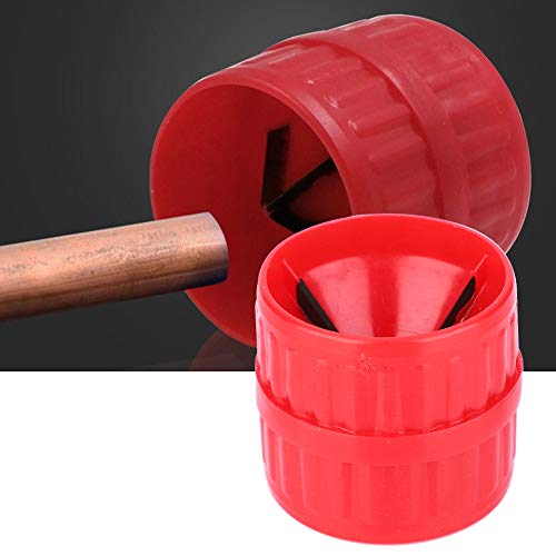 Binnenste Buitenste Reamer Pijp en Tube Ontbramen Reamer Tubing Chamfer Tool voor PVC PPR Koper Messing Aluminium Tubes Rood
