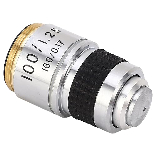 100X Microscope lens RMS-formaat Val Resistent Professionele Lens Vervanging voor de meeste professionele biologische microscopen