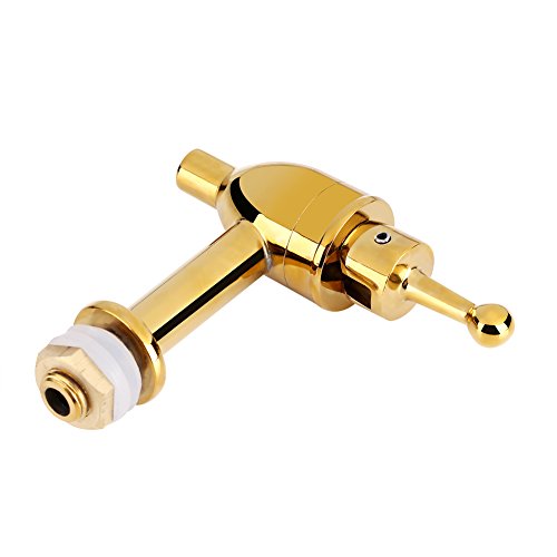 Koperen Faucet, Badkamer Taps, Mixer Wash Basin Faucet, Dispenser Water, Dispenser Vervanging Spigot voor Wijn Beer Drank (12mm-Golden)