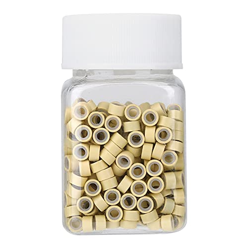 500 st Siliconen kralen Haarverlengstuk Tubes Haarvlechtende decoraties (#5)