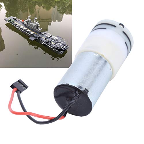 Waterpomp voor RC boten, 3-6V 370 Watergekoelde pomp met motor RC boten Mini Waterdichte waterpomp met laag geluidsniveau JR Plug, Zoals getoond in de foto, industriële 5
