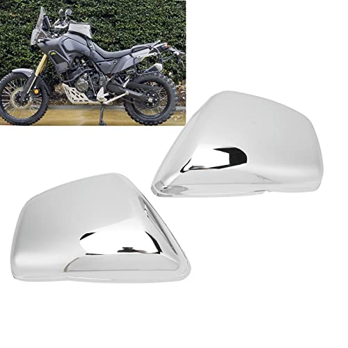 2 st links en rechts Batterij zijhoes licht Stur zijpanelen Batterijzijdebeschermer Motorfiets Batterij zijhoes Batterij zijde Faring Covers M (Chrome) 5