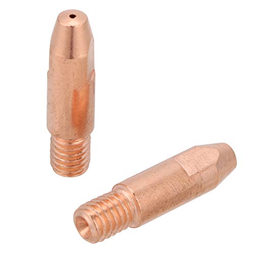 Mig Lastips 20 stuks koper Contact Tip M6 voor Binzel 24KD MIG/MAG Lasstok 0,8/1,0/1,2mm(0,8)