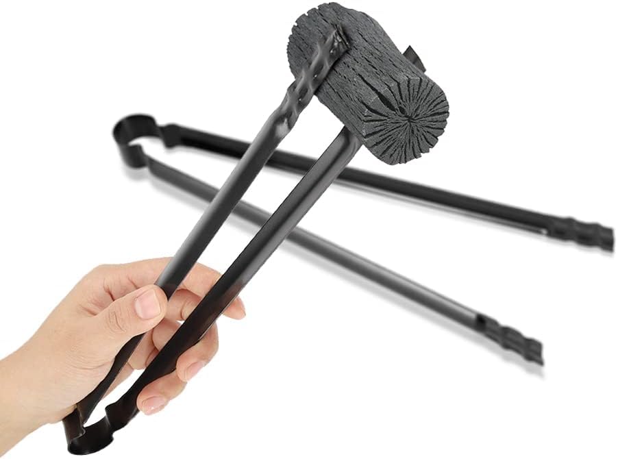 BBQ Charcoal Clip, Multifunctionele metalen BBQ Clip Tang Klem voor Vuilnis Houtskool Serveergereedschap Houtskool Tang Klem