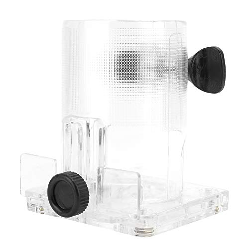 Houtbewerking Trimmer Router Clear Plastic Base Power Tools Beschermende accessoire Katsu Router Base (Dike Sectie) 4