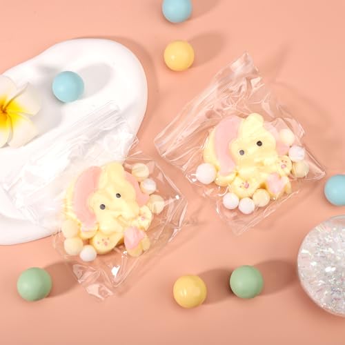 2pc Pony Squeeze Toy, schattig Squishy speelgoed pony Taba Novelty Fidget Sensory Speelgoed voor kinderen Tieners Volwassenen Huis Office Relaxing (Shiny Style) 3