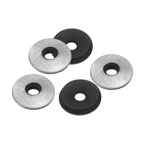 Verzegelingsringen EPDM Rubber Seal, M4.2 x 12 mm, 300 stuks, Schroefhouder gemaakt van gegalvaniseerd Neopreen Rubber voor industriële huishoudelijke machines (#8)