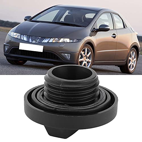 Olievullaag voor 2008-2013 Accord, motorolie vuldop 15610-P5G-000 cover vervanger zwart