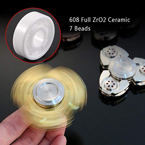 608 ZrO2 Mini Kogellager Witte Keramische kogellager voor vingerspeelgoed 8 x 22 x 7 mm 4