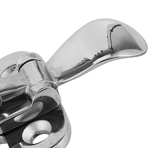 316 Roestvrij stalen Rocker Clamp Latch Vang anti-rattling Hasp Latch Hasp sluiting voor boot jacht hardware 5