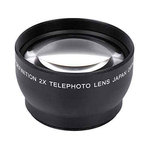 2X Lens, Converter Lens, 52mm Teleconverter 52mm Telephoto Lens 52mm Mount Camera Lens voor Lover 52mm Mount Camera 4