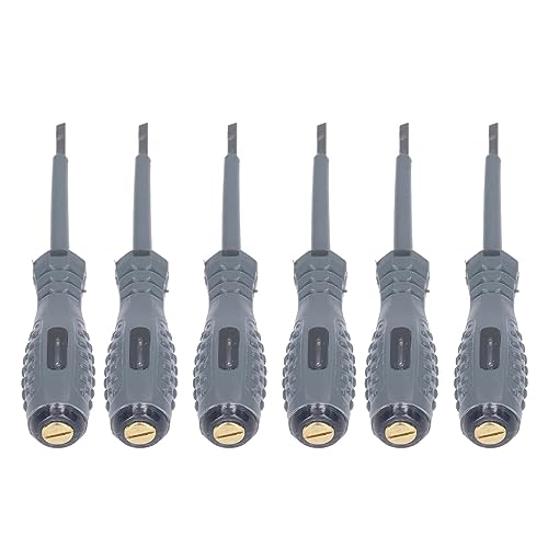 6 stuks B05 Spanning Tester, contactloze elektrische tester Pen met LED-kleurlicht, detectie van Circuit breekpunten, voor onderhoud (Slot) 5