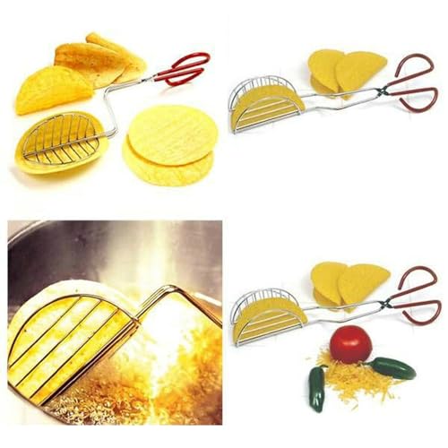 Taco Shell Tong Taco Maker Tong Taco Press Tong Taco Fryer Tong Taco Shell Holder Shell Rack Shell Maker voor keuken koken 5