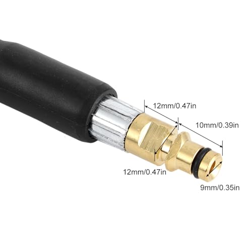 Hogedrukwasmachine waterschone slang voor K2, K3, K4, K5, duurzaam, draagbestendig met Easy Lock Button Release (6M)