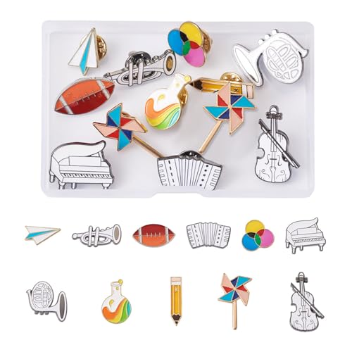 Cartoon Enamel Brooch Pins Set Metalen Legering Enamel Pin Badges voor rugzakken Kledingtassen Accessoires DIY Crafts